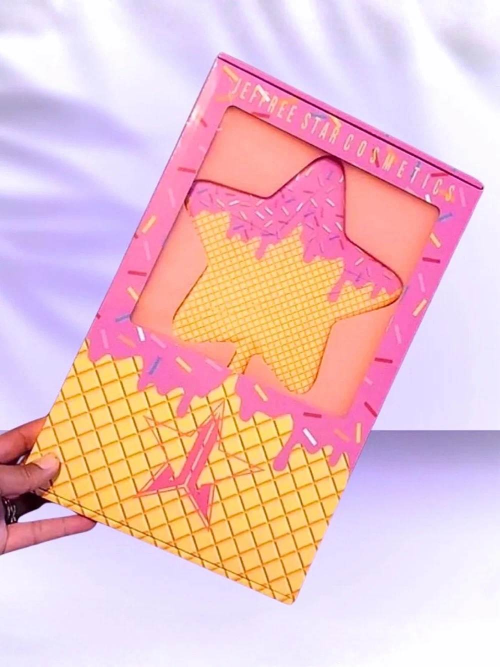 Jeffree Star | Ice Cream🍦Cone Soft Touch Mirror | NiB rare limited edition